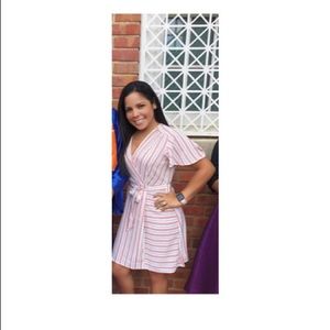 Waist tie summer dress